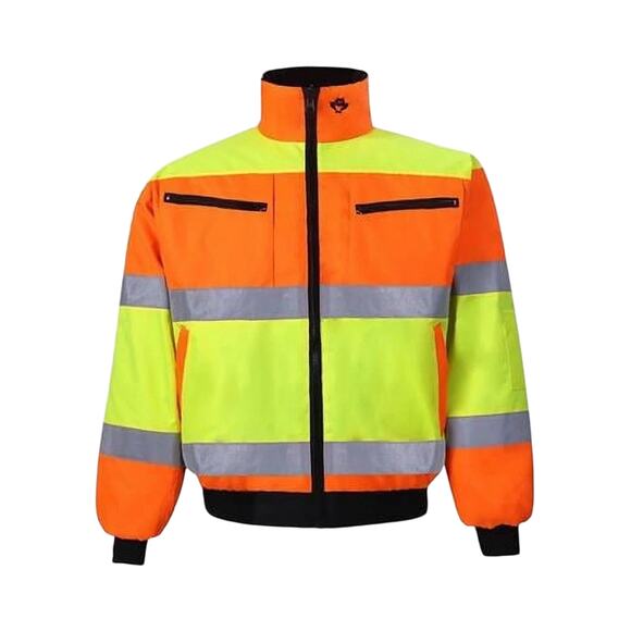 2W‎ International 300C-3 L High-Viz Class 3 Reversible Jacket Class 3 - Size XL - Picture 1 of 10